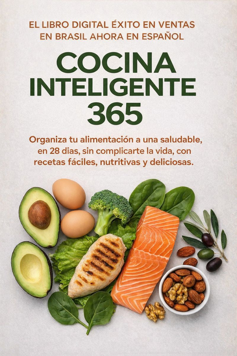 Cocina Inteligente 365 — Organiza tu alimentación saludable en 28 días sin complicarte